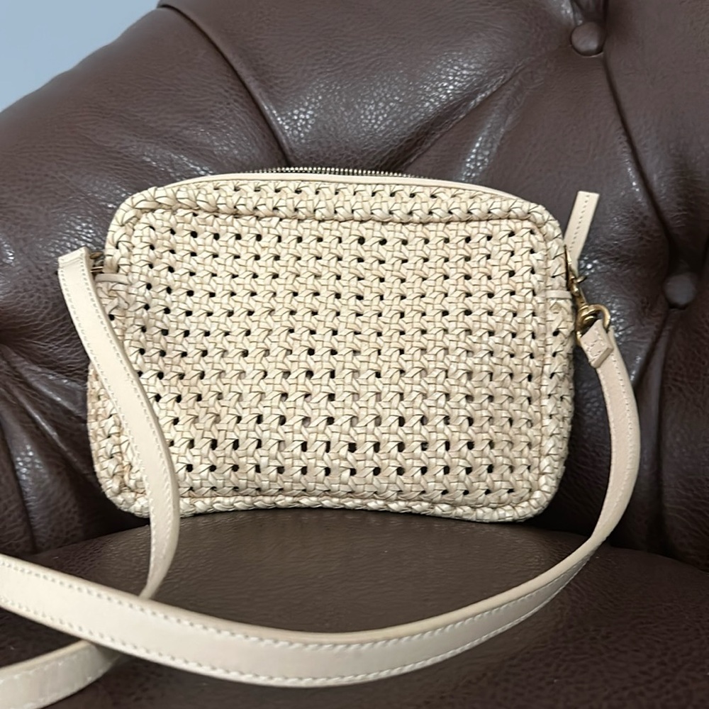 Clare V leather Midi Sac